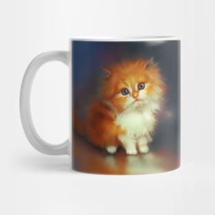 Blue Eyed Kitten Mug